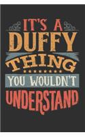 It's A Duffy You Wouldn't Understand