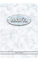 Maria - Lined Notebook