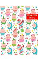 2020-2021 Planner: Simple 2 Year Calendar 2020-2021 Daily, Weekly & Monthly - 24 Months Agenda Personal Appointment