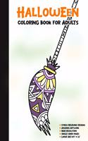 Halloween Coloring Book for Adults