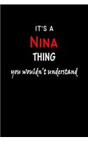 It's a Nina Thing You Wouldn't Understandl