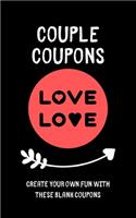 Couple Coupons - Create Your Own Fun With These Blank Coupons