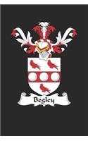 Begley: Begley Coat of Arms and Family Crest Notebook Journal (6 x 9 - 100 pages)