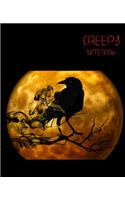 Creepy Notebook Collection: Looking for the perfect CREEPY or HORROR themed Notebook/Composition Book for yourself or for a friend. Try our new collection of Creepy Notebooks f