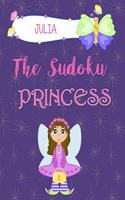 Julia The Sudoku Princess: Fun Sudoku Puzzle Travel Book Collection for Girls