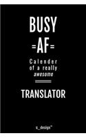 Calendar 2020 for Translators / Translator: Weekly Planner / Diary / Journal for the whole year. Space for Notes, Journal Writing, Event Planning, Quotes and Memories