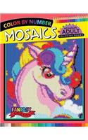 Fantasy Unicorn Mosaics Hexagon Coloring Books: (Mosaics Hexagon Color by Number)