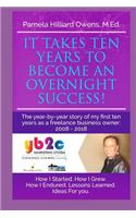 It Takes Ten Years to Become an Overnight Success!