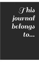 This Journal Belongs To...