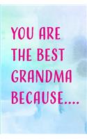 You Are the Best Grandma Because