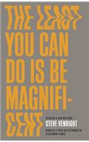 The Least You Can Do Is Be Magnificent: Selected and New Writings