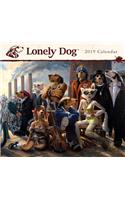 Lonely Dog 2019 Wall Calendar
