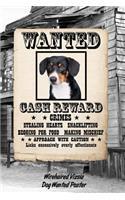 Wirehaired Vizsla Dog Wanted Poster: Isometric Dot Drawing Paper Notebook Featuring 120 Pages 6x9