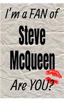 I'm a Fan of Steve McQueen Are You? Creative Writing Lined Journal: (92 Series)