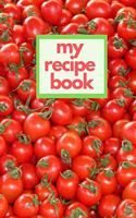 My Recipe Book: Black Cookbook to Write in Meal Planner and Journal 6x9 Matte Cover Design for Cooking and Baking Recipes Keeper