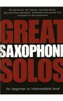 Great Saxophone Solos