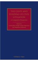 The Costs and Funding of Civil Litigation