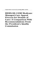 Hehs98155r Medicare Managed Care Appeal Process for Denials of Care: A Comparison with Recommendations from the Presidents Quality Commission