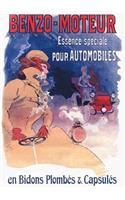 Carnet Ligné Affiche Benzo Essence Automobiles