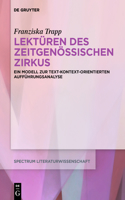 Lektüren Des Zeitgenössischen Zirkus