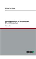 Internet-Monitoring als Instrument der Öffentlichkeitsarbeit: (German)