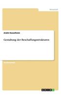 Gestaltung der Beschaffungsstrukturen