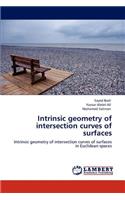 Intrinsic Geometry of Intersection Curves of Surfaces