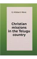Christian missions in the Telugu country
