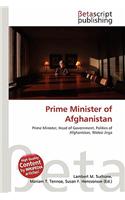 Prime Minister of Afghanistan: (English)