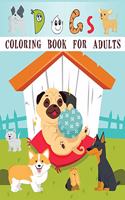 Dog Coloring Book for Adults
