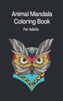 Animal Mandala Coloring Book