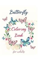 Butterfly Coloring book for Adults