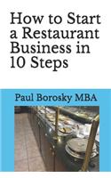How to Start a Restaurant Business in 10 Steps