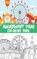 Amusement park coloring book