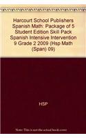 Hsp MatemÃ¡ticas (C) 2009: Intensive Intervention Kit Student Skill Pack, 5-Pack Grade 2 2009