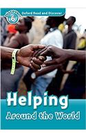 Oxford Read and Discover: Level 6: Helping Around the World Audio CD Pack: (Oxford Read and Discover)