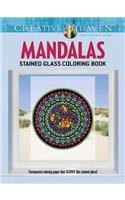 Creative Haven Mandalas Stained Glass Coloring Book