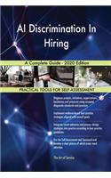 AI Discrimination In Hiring A Complete Guide - 2020 Edition