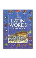 Latin Words Sticker Book