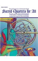 Sacred Quartets for All - Perc.