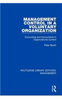 Management Control in a Voluntary Organization