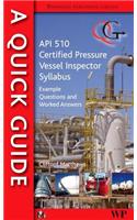 A Quick Guide to API 510 Certified Pressure Vessel Inspector Syllabus: Example Questions and Worked Answers