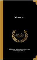 Memoria...