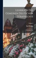 Lehrbuch Des Gemeinen Deutschen Strafrechts