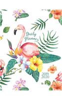 Daily Planner 2019 2020: One Day per Page Academic / Student Diary from July 2019 to June 2020 - Time Schedule, Trackers, Goals and Gratitude Section (included Yearly and Mo