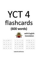 YCT 4 flashcards (600 words) with English translation