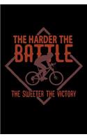 The harder the battle, the sweeter the victory