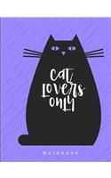 Cat Lovers Notebook