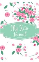 My Keto Journal: Keto Diet Planner Journal, 12 Week Daily Log Book, Meal Tracker Notebook for Weight Loss, 90-Day Diet & Nutrition Diary