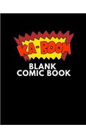 Ka-Boom Blank Comic Book